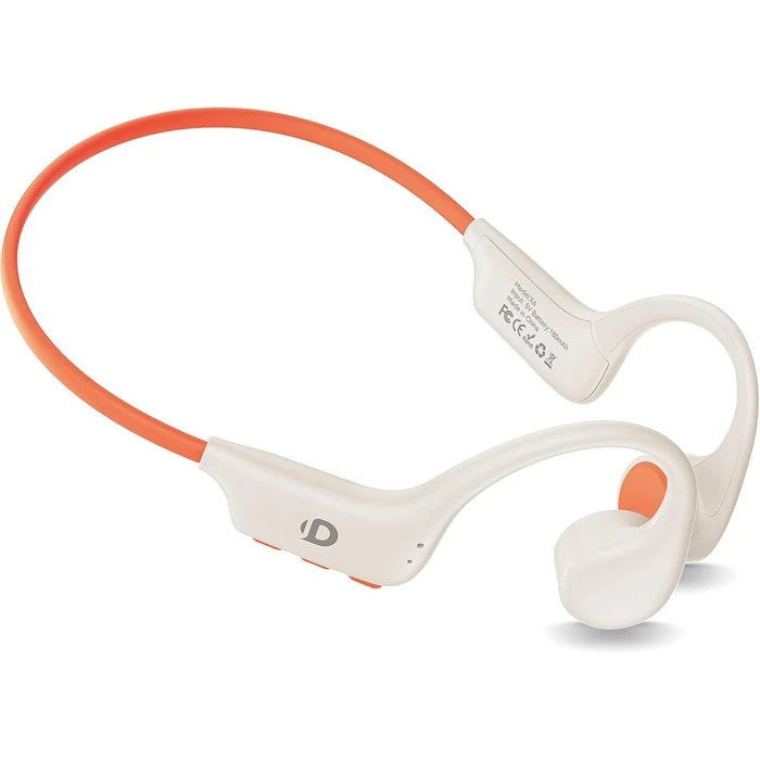 Demicea X6 Open Ear Sport Headphones - White/Orange by Demicea - Refurbished - Excellent condition - US$73.24
