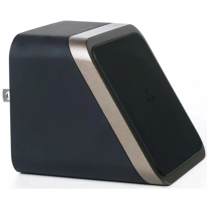 Tylt Marquee 15W MagSafe Compatible Charger Wireless + Wired Charging - Black by Tylt - Image 2