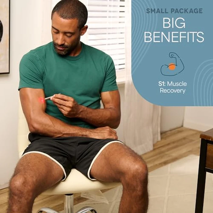 LifePro Mini 3.5 in Red Light Therapy for Body, Joints & Muscles - Portable Pocket Sized Red Light Therapy Device - Led Red Light Therapy for Face & Body by LifePro - Image 2