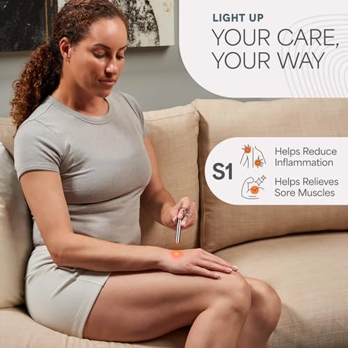 LifePro Mini 3.5 in Red Light Therapy for Body, Joints & Muscles - Portable Pocket Sized Red Light Therapy Device - Led Red Light Therapy for Face & Body by LifePro - Image 3