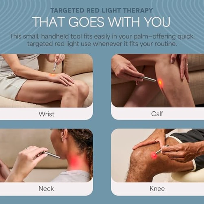 LifePro Mini 3.5 in Red Light Therapy for Body, Joints & Muscles - Portable Pocket Sized Red Light Therapy Device - Led Red Light Therapy for Face & Body by LifePro - Image 4