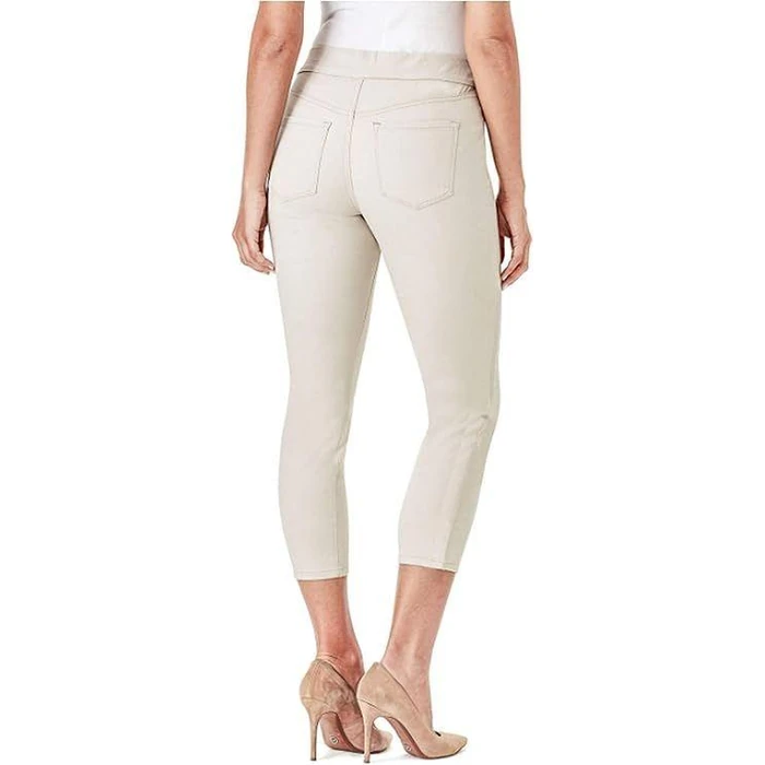 Nine West Women's Heidi Pull-On Skinny Crop Jeans 8 - Travertine by Nine West - Image 3