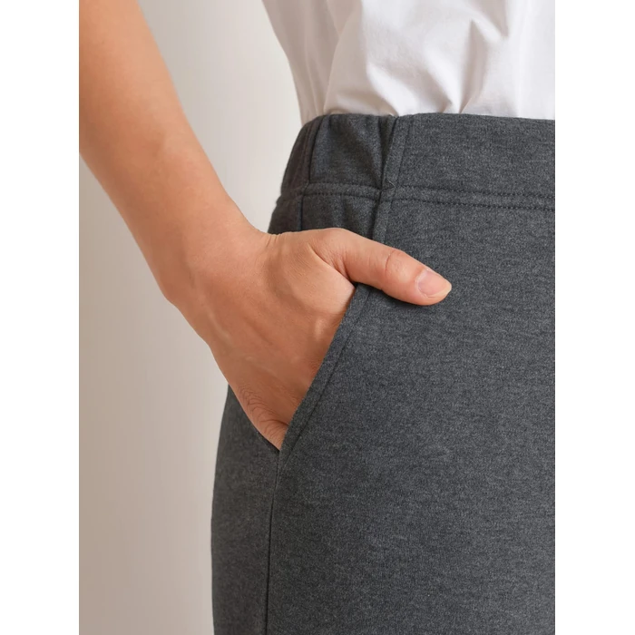 Weintee Women's Petite Knit Pants with Pockets M Charcoal by Weintee - Image 4