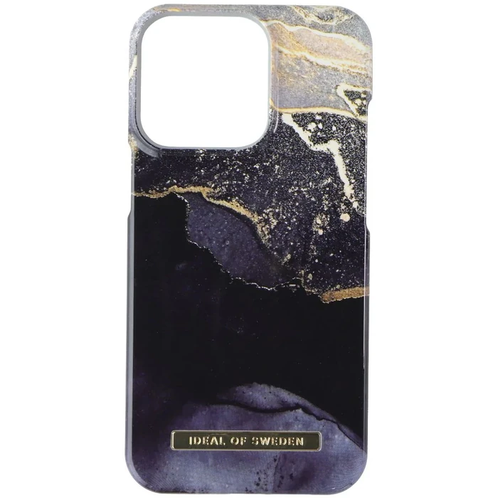 iDeal of Sweden Printed Phone Case for iPhone 13 Pro - Golden Twilight Marble by iDeal of Sweden - Image 2
