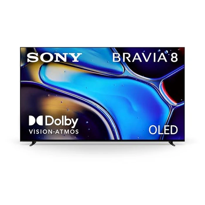 Sony 77 Inch OLED 4K Ultra HD TV BRAVIA 8 Smart Google TV with Dolby Vision HDR and Exclusive Features for PlayStation(R) 5 (K-77XR80) by Sony - Image 1
