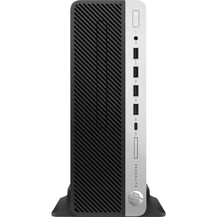 HP EliteDesk 705 G4 Desktop SFF - AMD A6-9500 3.5GHz - 256GB - Black - 8GB RAM by HP - Image 1
