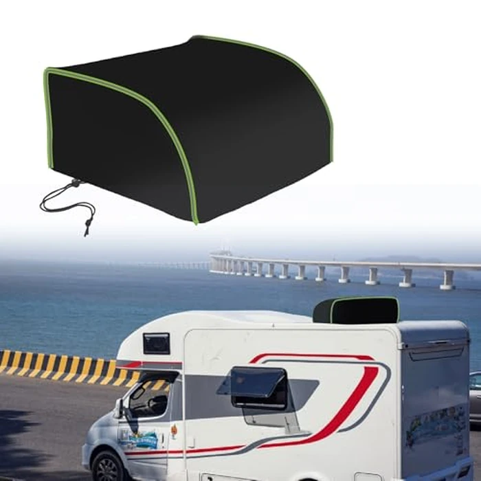 RV Air Conditioner Cover 600D for Dometic, Brisk II, Coleman Mach I II III, Mach 3 Plus, Mach 15, Roughneck, TSR Air Conditioners,Waterproof RV Air Conditioner Cover (43 * 31 * 15") by HSOKEW - Image 2