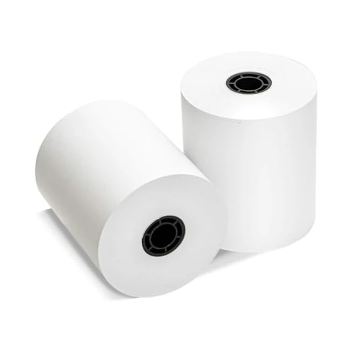 MilaMima 50 Rolls 2 1/4" x 30' Thermal Paper Rolls | 34mm Diameter for Mobile POS & Handheld Terminals | 68 GSM BPA-Free Receipt Paper Fits Square, Clover Flex, Pax A920, Debit Credit Card Machine by MilaMima - Image 6