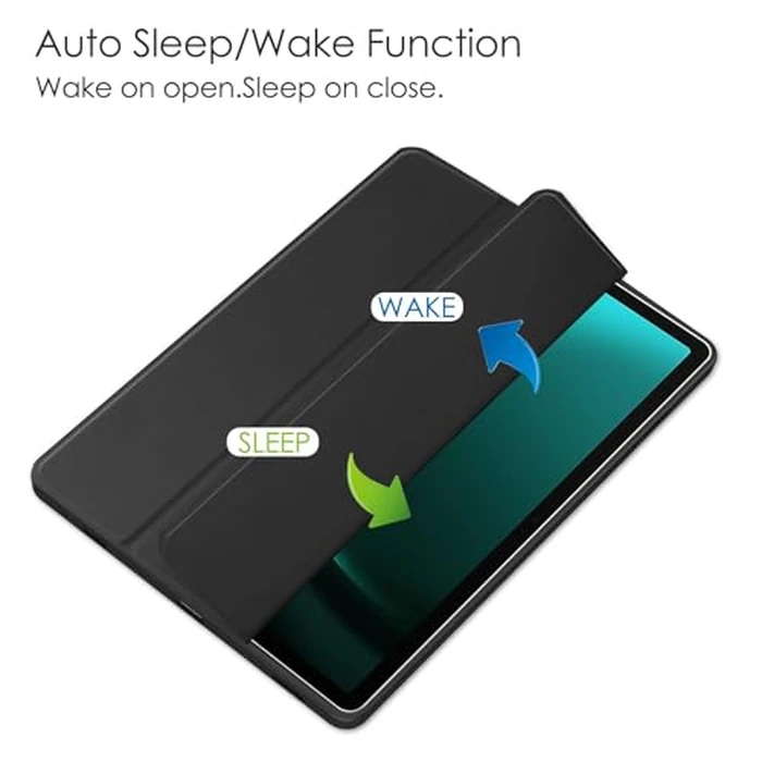 Ratesell Hybrid Slim Case for Samsung Galaxy Tab S10 Lite / S10 FE / S9 FE 10.9-Inch, Shockproof Clear Back Cover with S Pen Holder Black by Ratesell - Image 5