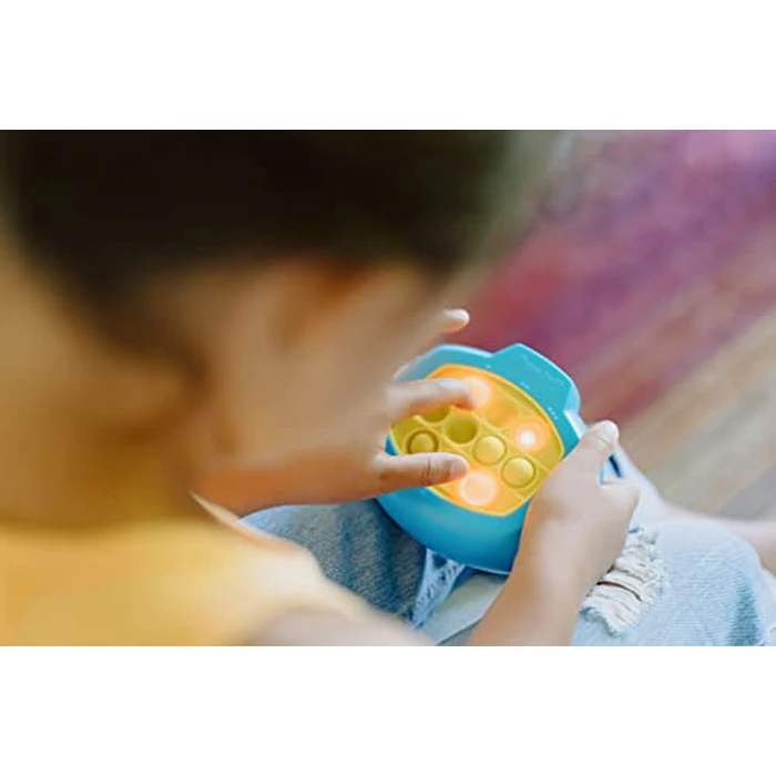 Pop It! Pro - The Original Light Up, Pattern Popping, Pop It! Game from Buffalo Games,Blue and Yellow by Chuckle & Roar - Image 5