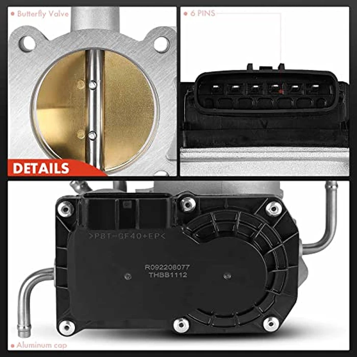 A-Premium Electronic Throttle Body Compatible with Nissan Altima 2013-2018, Rogue 2014-2019, Frontier 2005-2019, Rogue Select 2014-2015, DOHC, Petrol by A-Premium - Image 7