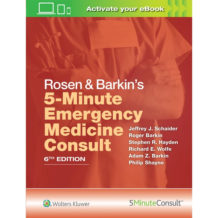 Rosen & Barkin's 5 Minute Emergency Medicine Consult (The 5-Minute Consult Series) by Lippincott Williams & Wilkins - Used - Acceptable condition