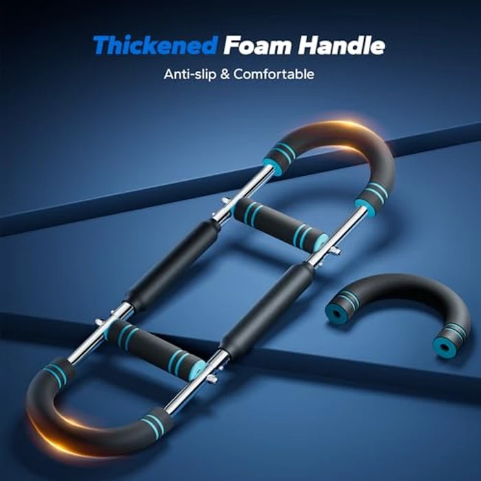 MERACH Twister Arm Trainer, Adjustable Power Twister Bar, Chest Workout Equipment for Men, Portable Upper Body Workout Machine, Detachable Spring Resistance Home Fitness Equipment by MERACH - Image 6