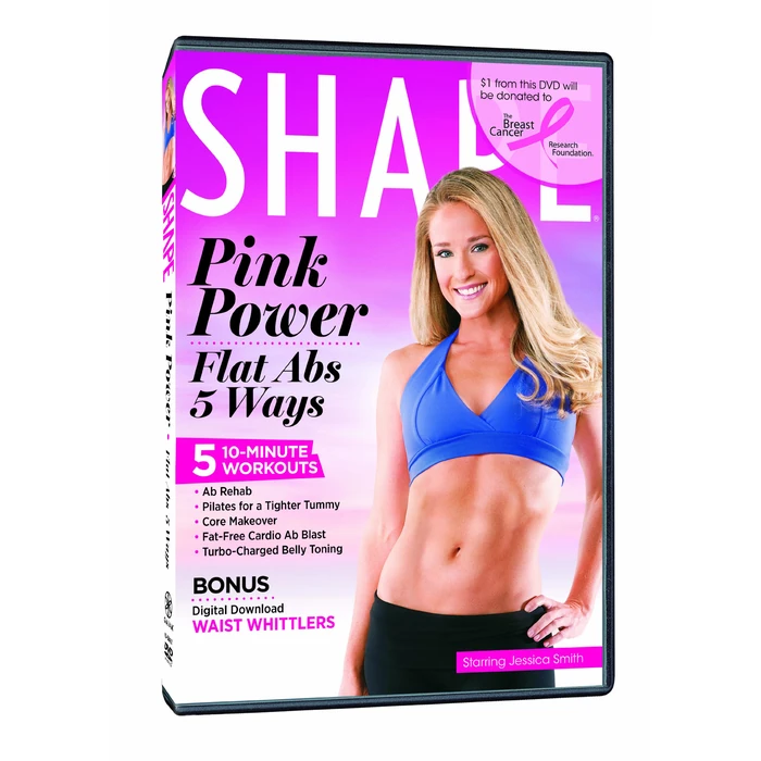 Pink Power: Flat Abs 5 Ways by Shape - Gaiam - Used - Acceptable condition