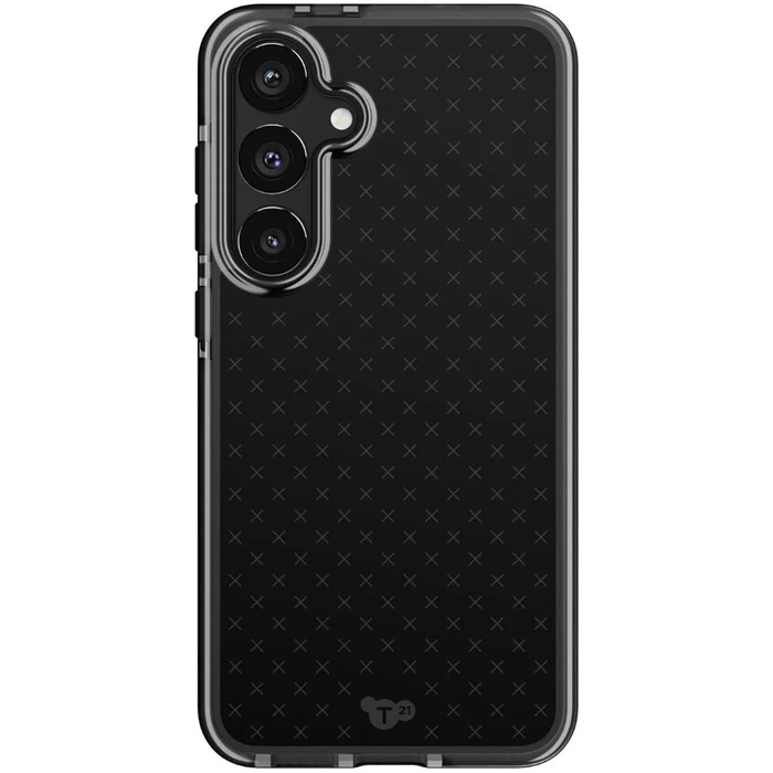 Tech21 EvoCheck Phone Case for Samsung Galaxy S24+ - Smokey Black by Tech21 - Image 1