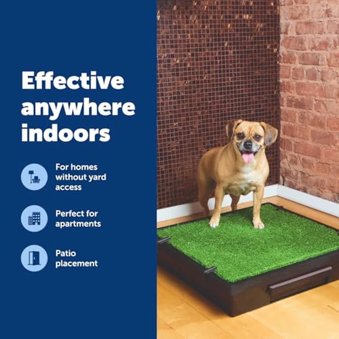 PetSafe Pet Loo Portable Dog Potty - Pet Toilet Alternative for Puppy Pads - Medium - Perfect for House Training - Easy-to-Clean Grass Mat by PetSafe - Image 7
