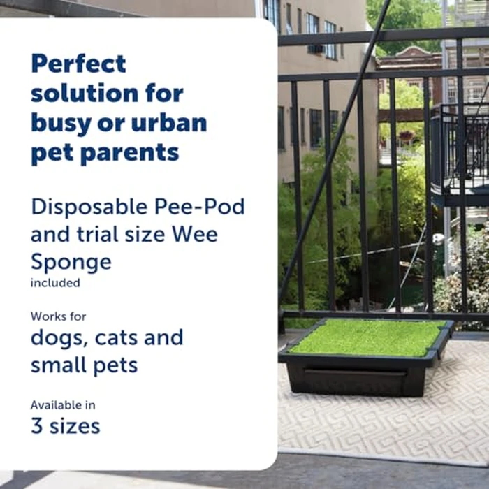 PetSafe Pet Loo Portable Dog Potty - Pet Toilet Alternative for Puppy Pads - Medium - Perfect for House Training - Easy-to-Clean Grass Mat by PetSafe - Image 8