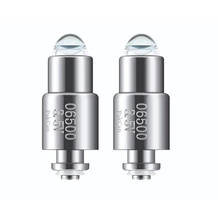 PakCan Compatible with Welch Allyn 2 Pcs Halogen Replacement Bulbs 06500-U (Set of 2 pcs) by PakCan - Used - Very Good condition