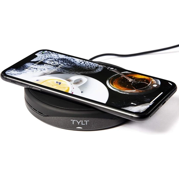 Tylt-Crest 15W Wireless Charging Convertible Stand - Black by TYLT - Image 5