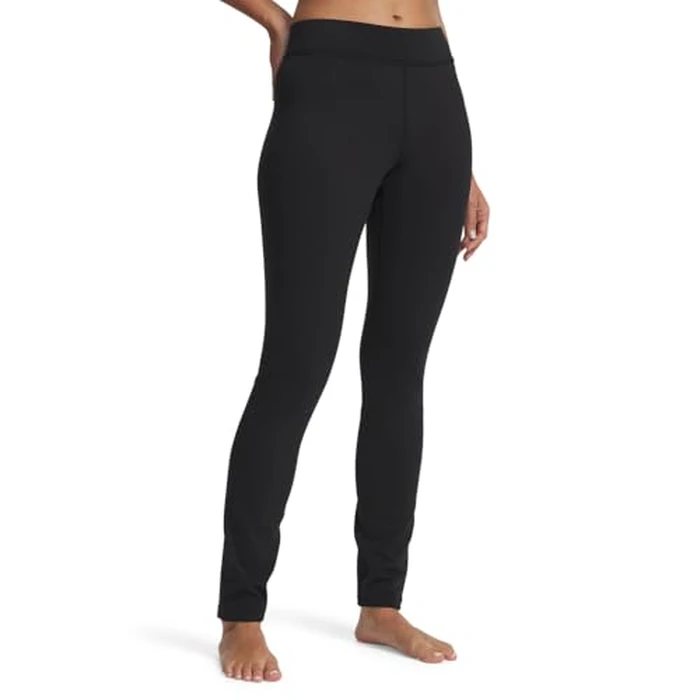 Under Armour Women's Packaged Base 3.0 Leggings, (002) Black / / White, X-Small by Under Armour - Used - Very Good condition