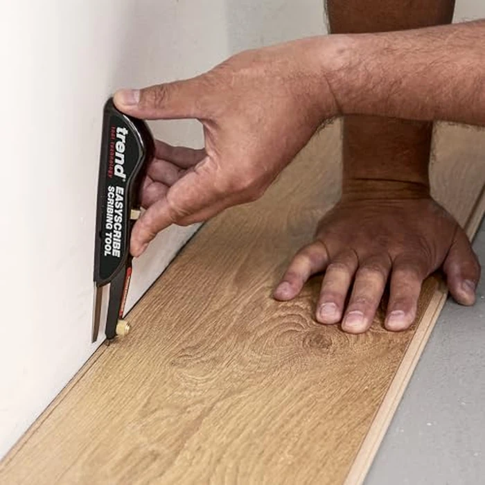 Trend EasyScribe Scribing Tool, Accurate Scribing Solution for Carpenters, Joiners, Tilers, Kitchen & Shop Fitters, E/SCRIBE, Black by TREND - Image 4