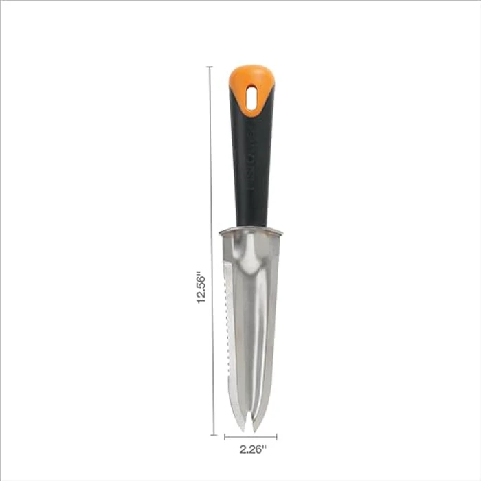 Fiskars Steel Garden Knife, Multi-Purpose Weed Puller Gardening Tool for Planting, Weeding, Digging, and Cultivating with Hanging Hole by Fiskars - Image 4