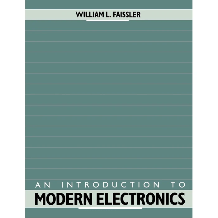 An Introduction to Modern Electronics by Wiley - Used - Good condition
