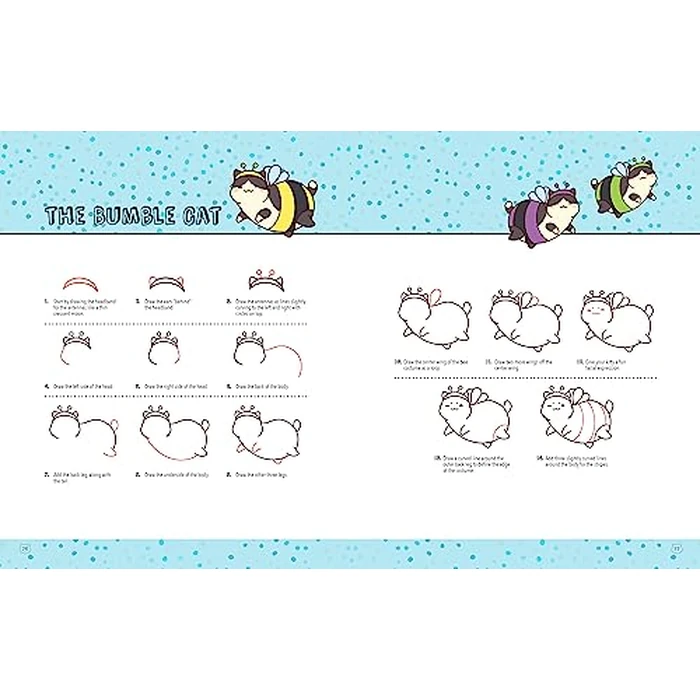 Mini Kawaii Kitties: Learn How to Draw 75 Cats in All Their Glory by Rock Point - Image 4