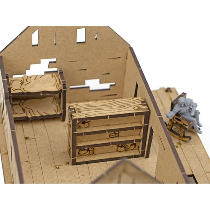 TowerRex Bar Furniture D&D Scatter Terrain Set for 28mm Miniatures, Dungeons and Dragons, Warhammer, Pathfinder DND Miniatures by TowerRex - Image 5