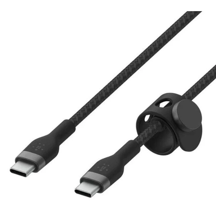 Belkin BoostCharge Pro Flex USB-C to USB-C Cable (2 Pack) - Black by Belkin - Image 2