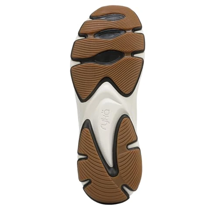 Ryka Womens Devotion X Max RS Walking Shoes White Black 9.5 W by Ryka - Image 2
