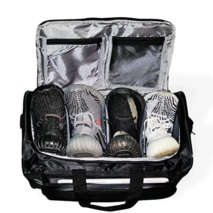 Sneaker Bag - Shoe Travel Bag. Water resistant sneaker bag, Multi-purpose dividers for your sneakers, clothing and everyday essentials. by Value Essentials - Image 7