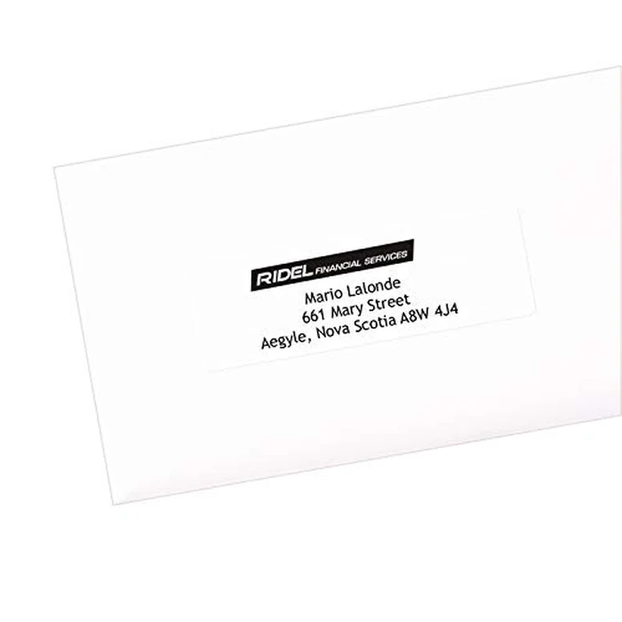 Avery White Rectangle Labels for Laser Printers, 1-1/2" x 4", 350 Labels, Permanent (5259) Made in Canada by Avery - Image 3