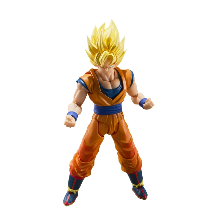 TAMASHII NATIONS - Dragon Ball Z - Super Saiyan Son Goku (The Games Begin) S.H.Figuarts Action Figure by TAMASHII NATIONS - Used - Very Good condition - US$33.06