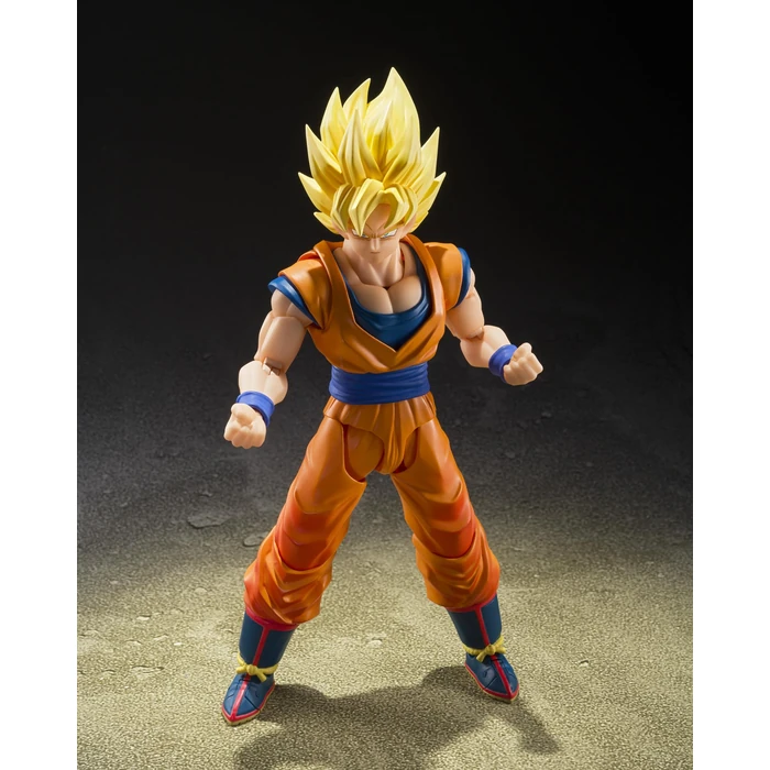 TAMASHII NATIONS - Dragon Ball Z - Super Saiyan Son Goku (The Games Begin) S.H.Figuarts Action Figure by TAMASHII NATIONS - Image 2