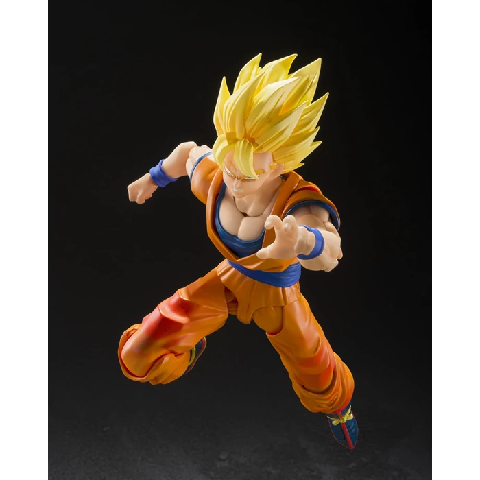 TAMASHII NATIONS - Dragon Ball Z - Super Saiyan Son Goku (The Games Begin) S.H.Figuarts Action Figure by TAMASHII NATIONS - Image 5