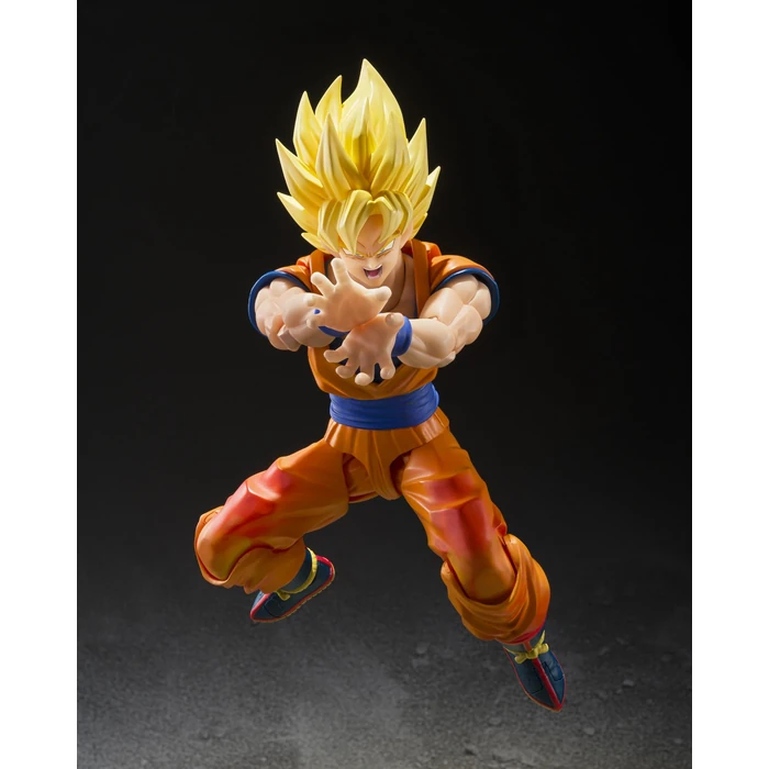 TAMASHII NATIONS - Dragon Ball Z - Super Saiyan Son Goku (The Games Begin) S.H.Figuarts Action Figure by TAMASHII NATIONS - Image 7