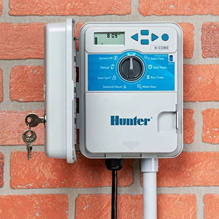 Hunter X-Core XC400 4 Zone Outdoor Sprinkler Controller, Weather-Resistant Irrigation Timer for Lawn and Garden, Easy Install, Automatic Watering System by Hunter Industries - Image 4
