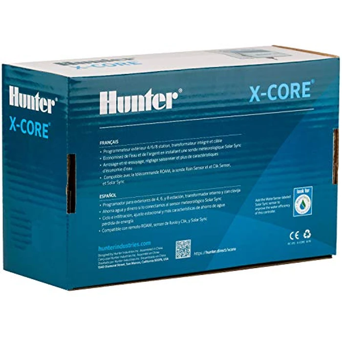 Hunter X-Core XC400 4 Zone Outdoor Sprinkler Controller, Weather-Resistant Irrigation Timer for Lawn and Garden, Easy Install, Automatic Watering System by Hunter Industries - Image 6