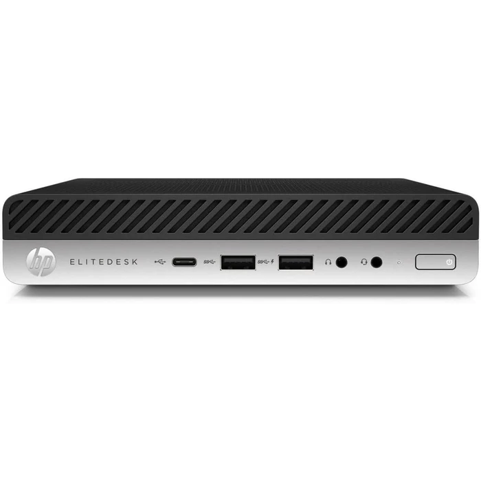 HP EliteDesk 800 G4 Desktop Mini Micro PC - Intel Core i5-8500T 2.1GHz - 512GB - Black - 32GB RAM by HP - Image 1