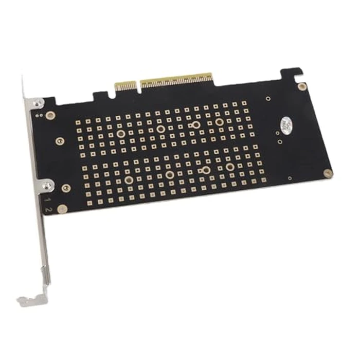 Dual M.2 NVME PCIe Adapter Card, 2 x 32Gbps Full Speed PCIe 3.0 4.0 X16 Expansion Card, M.2 SSD X8 M Key Hard Drive Converter Reader Express Adapter (ph45) by banapoy - Image 8