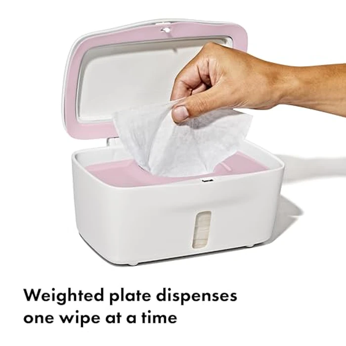 OXO Tot Perfect Pull Wipes Dispenser - Blossom by OXO Tot - Image 2