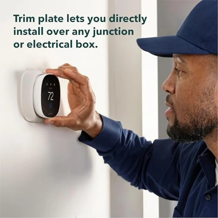 ecobee Trim Plate for Smart Thermostat Essential Only - Programmable WiFi Thermostat Accessory by ecobee - Image 6