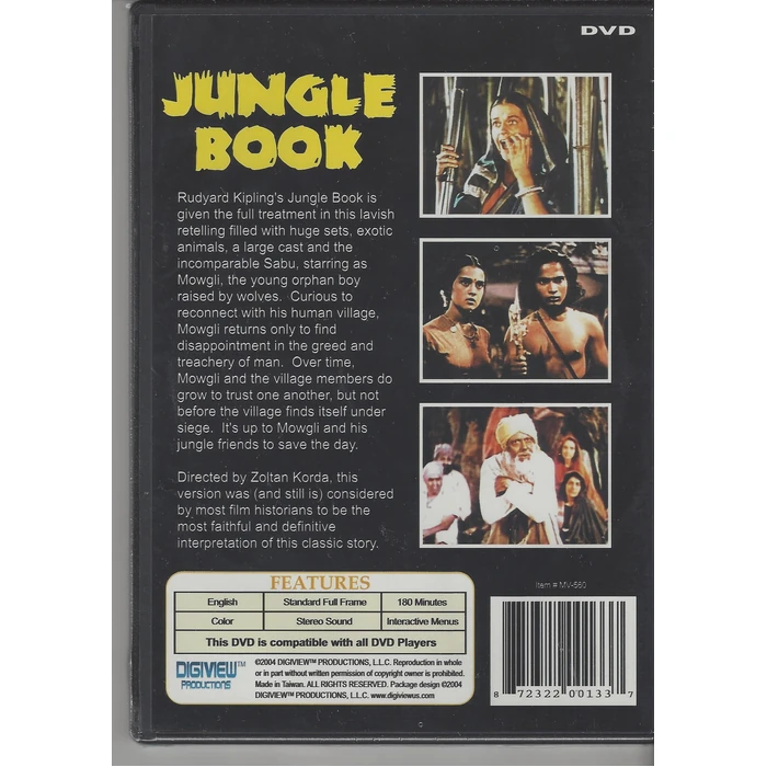 Jungle Book [Slim Case] by Digiview Productions - Image 3