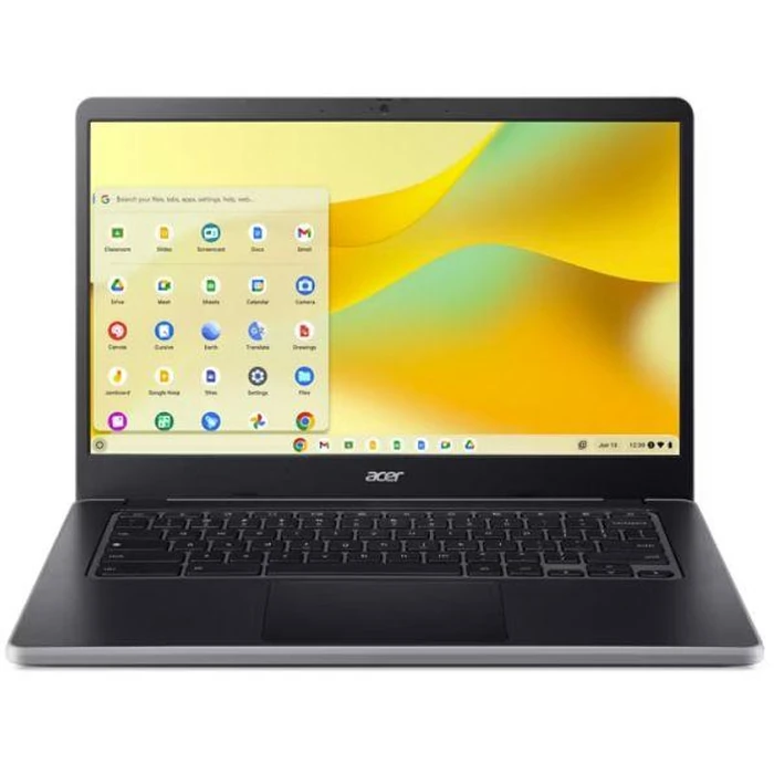 Acer Chromebook 314 C936 Laptop 14" - Black - Intel N100 0.8GHz - 8GB RAM - 64GB by Acer - Image 1