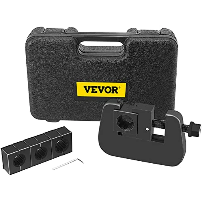 Mophorn 7843B Manual A/C Hose Crimper Kit,Handheld Air Hose Crimper Tool Kit with 4 Dies Whole Set #6#8#10#12,A/C Hose Crimper Repair Tool Kit Die Set,for Crimping Automotive Air Conditioning Pipes by VEVOR - Used - Acceptable condition - US$43.88