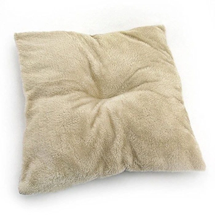 Best Pet Supplies Cat Bed for Indoor Cat, Domed Tent House with Removable Pillow, Covered Cat Cave for Small Dog, Puppies and All Breeds of Cats - Brown Linen, 19 x 19 x H:19" by Best Pet Supplies - Image 3