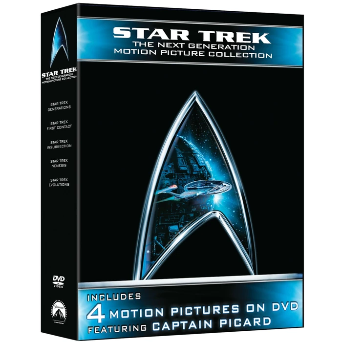 Star Trek: The Next Generation Motion Picture 5-Movie Collection (DVD) by Paramount - Used - Acceptable condition - US$8.89