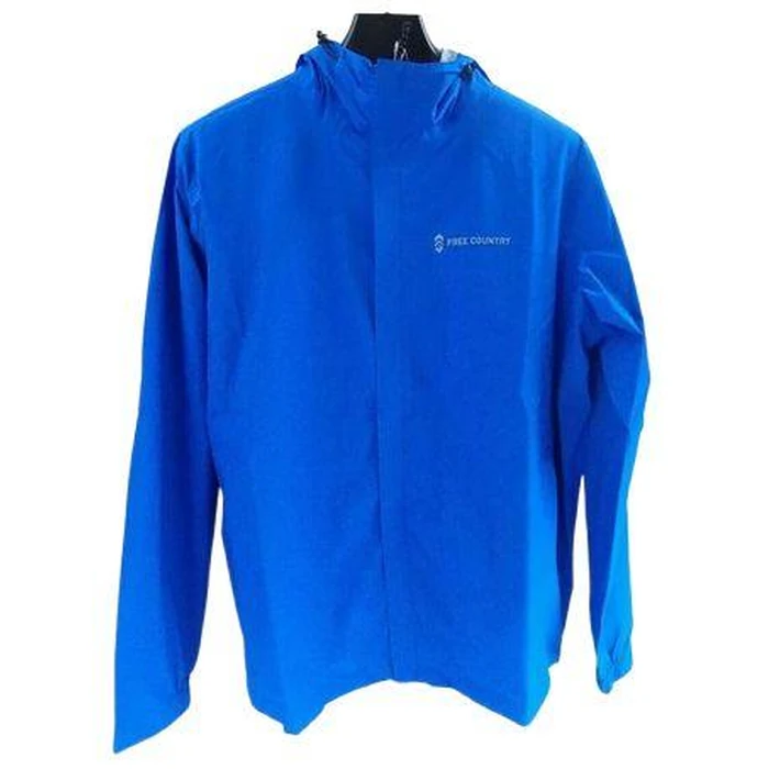 Free Country Men's Hydro Lite Waterproof Rain Jacket L - Electric Blue by Free Country - Refurbished - Brand New condition - US$81.48