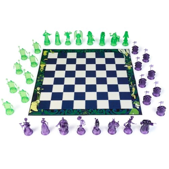 Spin Master Games, Disney Villains Chess Set for Adults & Kids, Play as Classic Disney Characters Ursula, Jafar, Hades, & More, STEM Activity, 2 Players, for Ages 8 & Up by Spin Master Games - Image 6